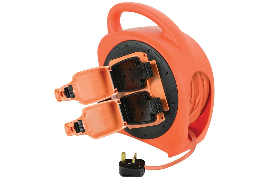 Mercury 2-Gang w/p Extension Reel 20.0m 429.880UK