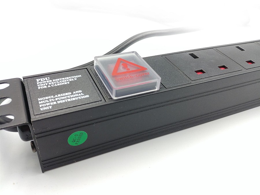 DigitMX NETPRO NP-CPDU4 1U 4-way PDU 13A wSwitch