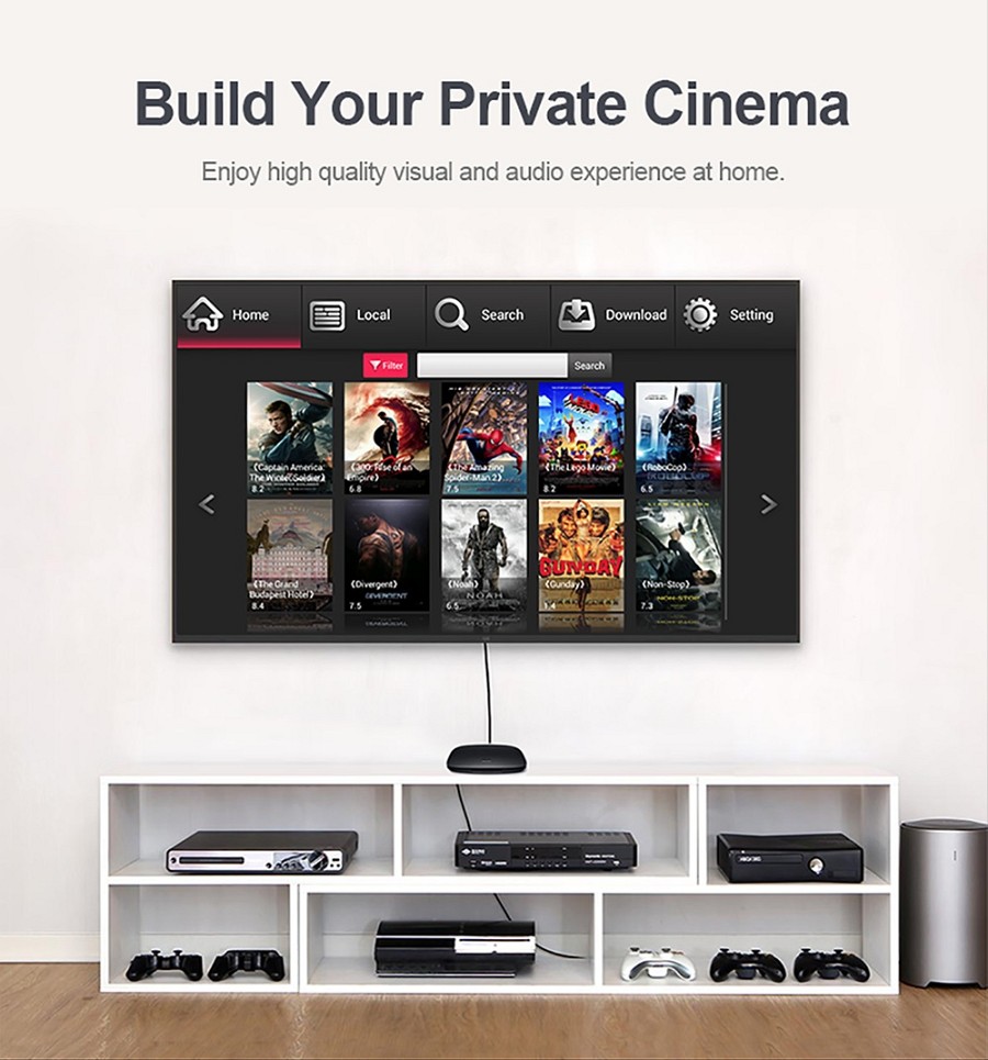 Unitek Y-C139RGY Premium HDMI 2.0 Braided Cable 3.0m