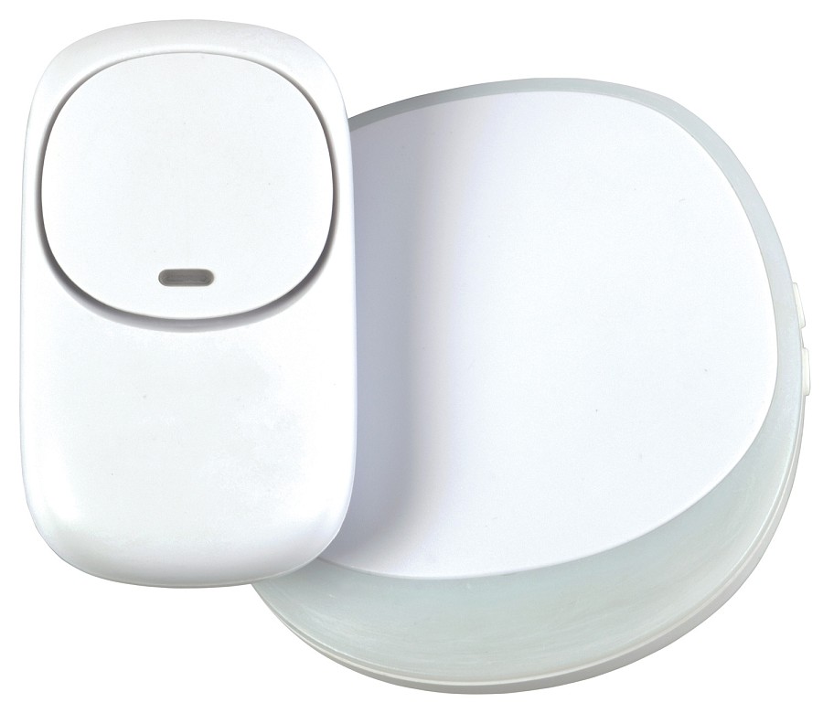 Mercury Wireless Plug-in Doorbell White 350.310UK