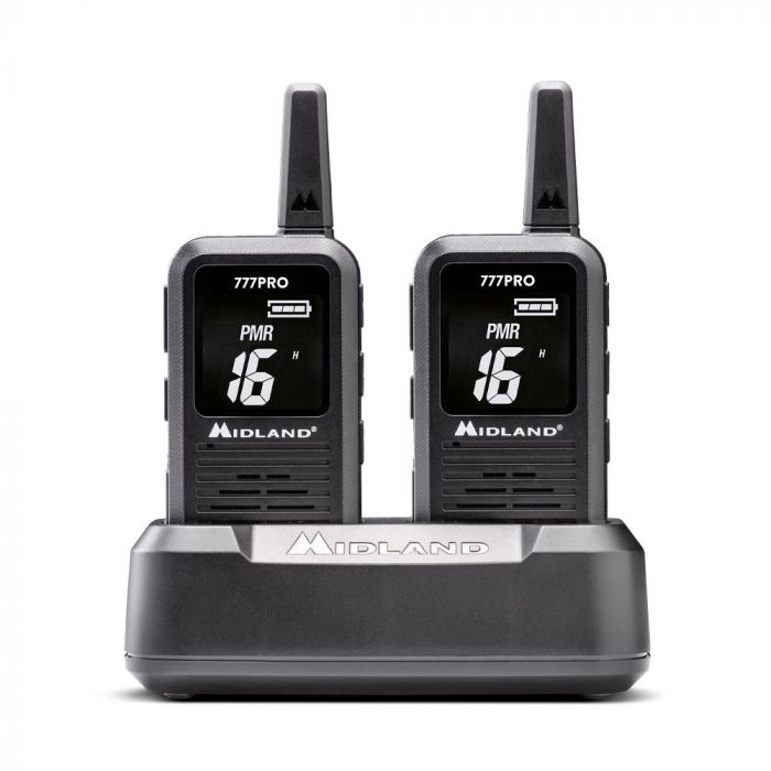 Midland 777 PRO Professional Business PMR Radios Pair