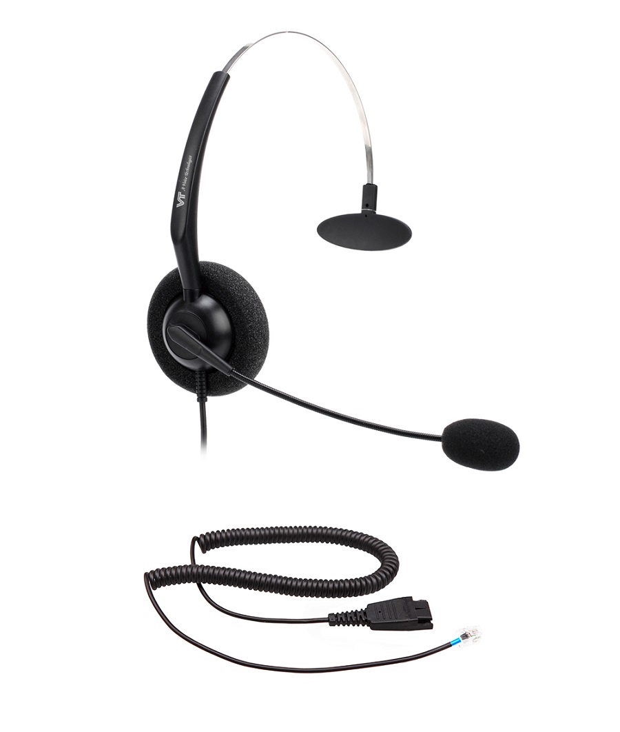 VT 1000-OMNI Single-Ear IP Phone Headset RJ9