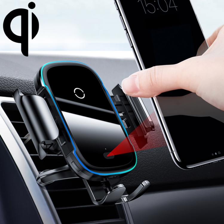 Baseus QI 15W Wireless Car Charger with Dash & Air Vent Mount