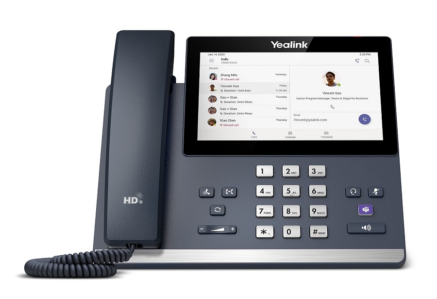 Yealink MS Teams Phone with 7.0 Touch Screen, USB, Bluetooth, Wi-Fi & Hybrid Mode MP56 TEAMS