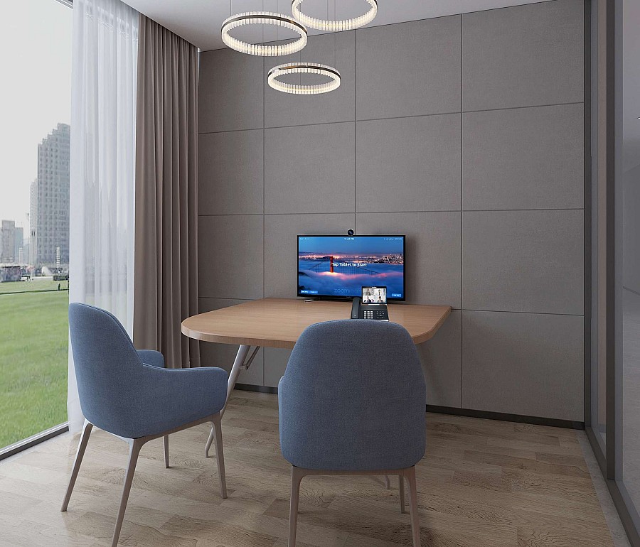 Yealink MS Teams Video Phone with 8.0 Touch Screen, Camera, HDMI, USB, Bluetooth, Wi-Fi & Hybrid Mode VP59 TEAMS