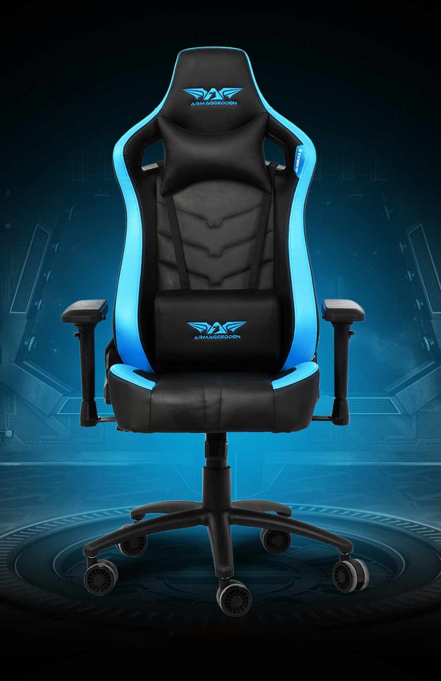Armaggeddon Gaming Chair  NEBUKA III Maldive Blue