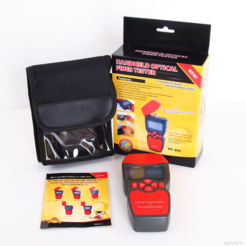 Noyafa Fiber Optic Multimeter with Wide Wavelength Support, High Resolution & Universal Connector NF-907C