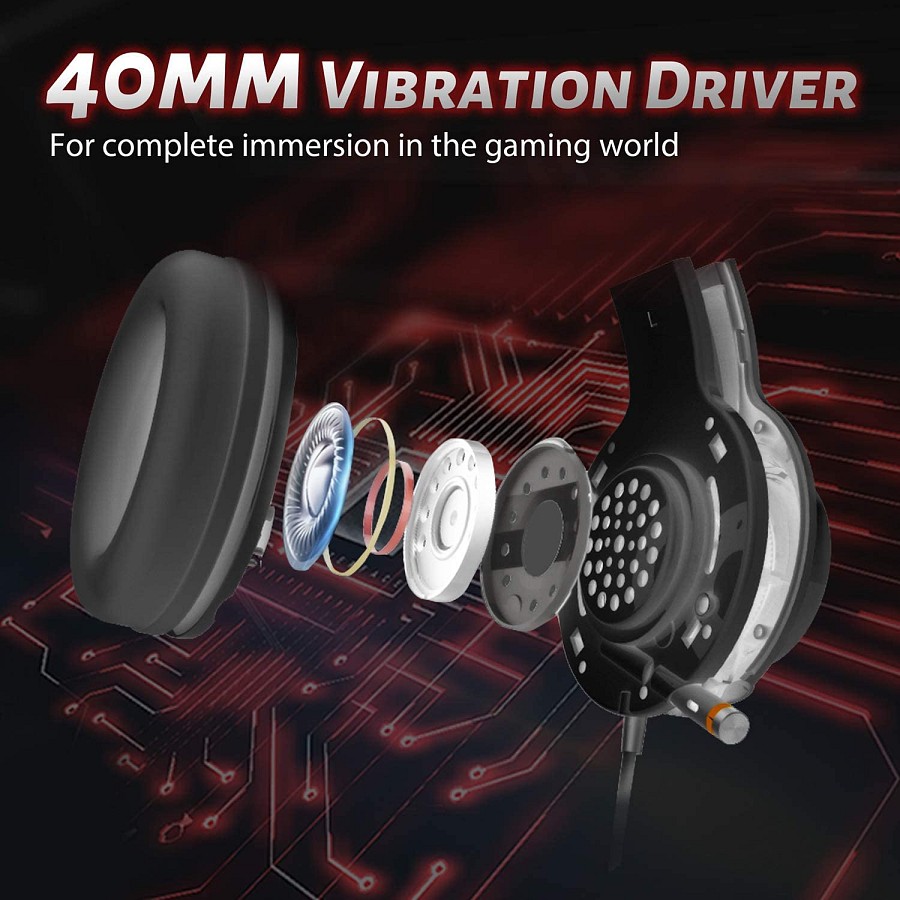 Edifier Hecate G4 7.1 USB-Audio Gaming Headset Black/Red