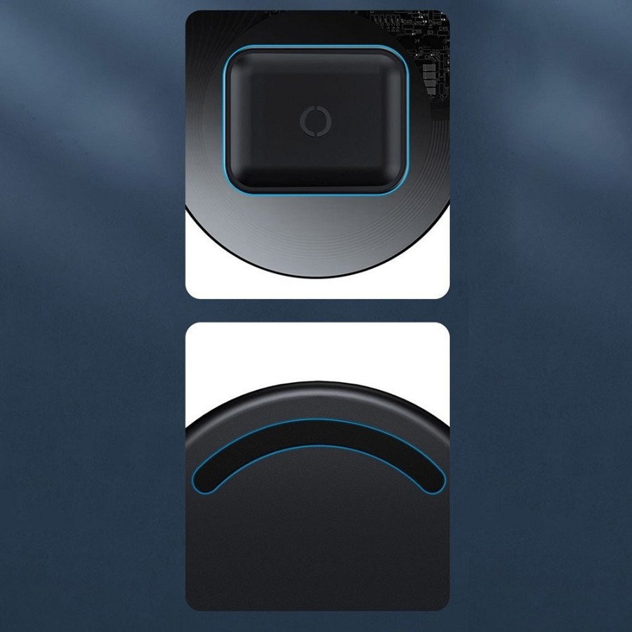 Baseus Simple 2in1 QI Wireless Charger 18W Black