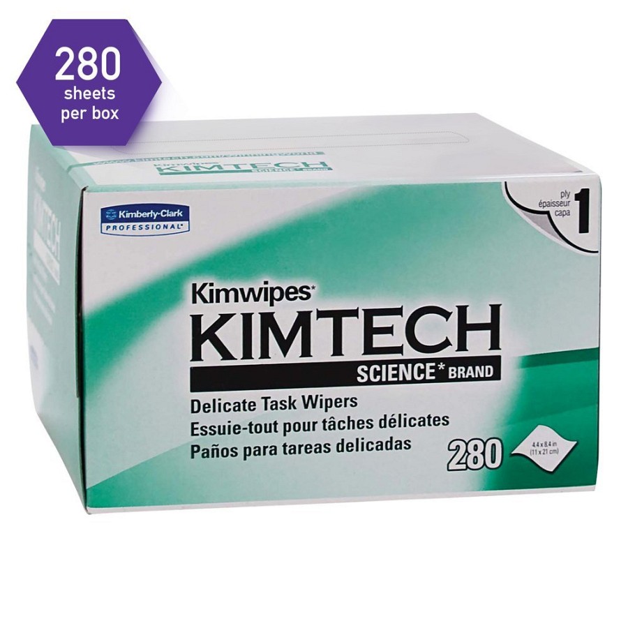 KIMTECH SCIENCE KimWipes Delicate Professional Task Wipers 280pcs