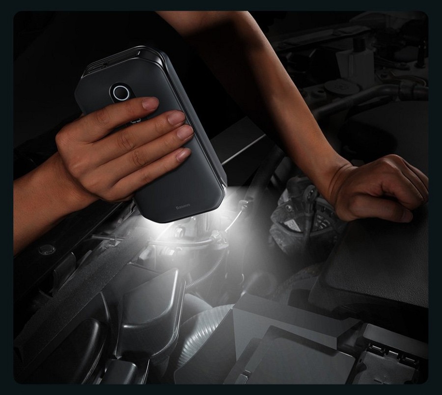 Baseus Car Jump Start Booster & Powerbank 12000mAh 12V6L