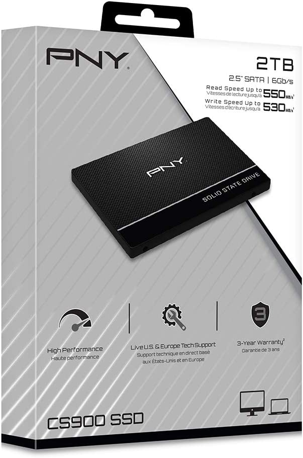 PNY SSD SATA III 2TB CS900