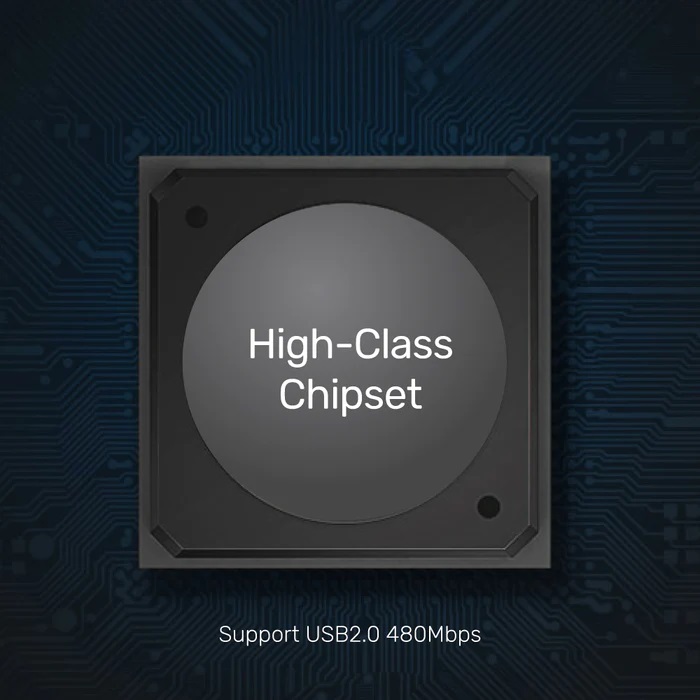 Unitek UCE USB-A 2.0 Active Extension Cable Alum 10.0m Y-272