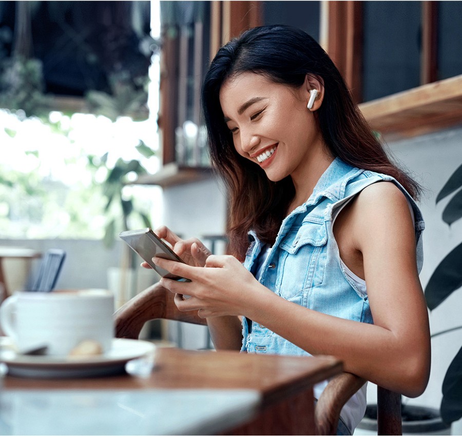 Baseus Headphones In Ear TWS ANC MZ10 Black