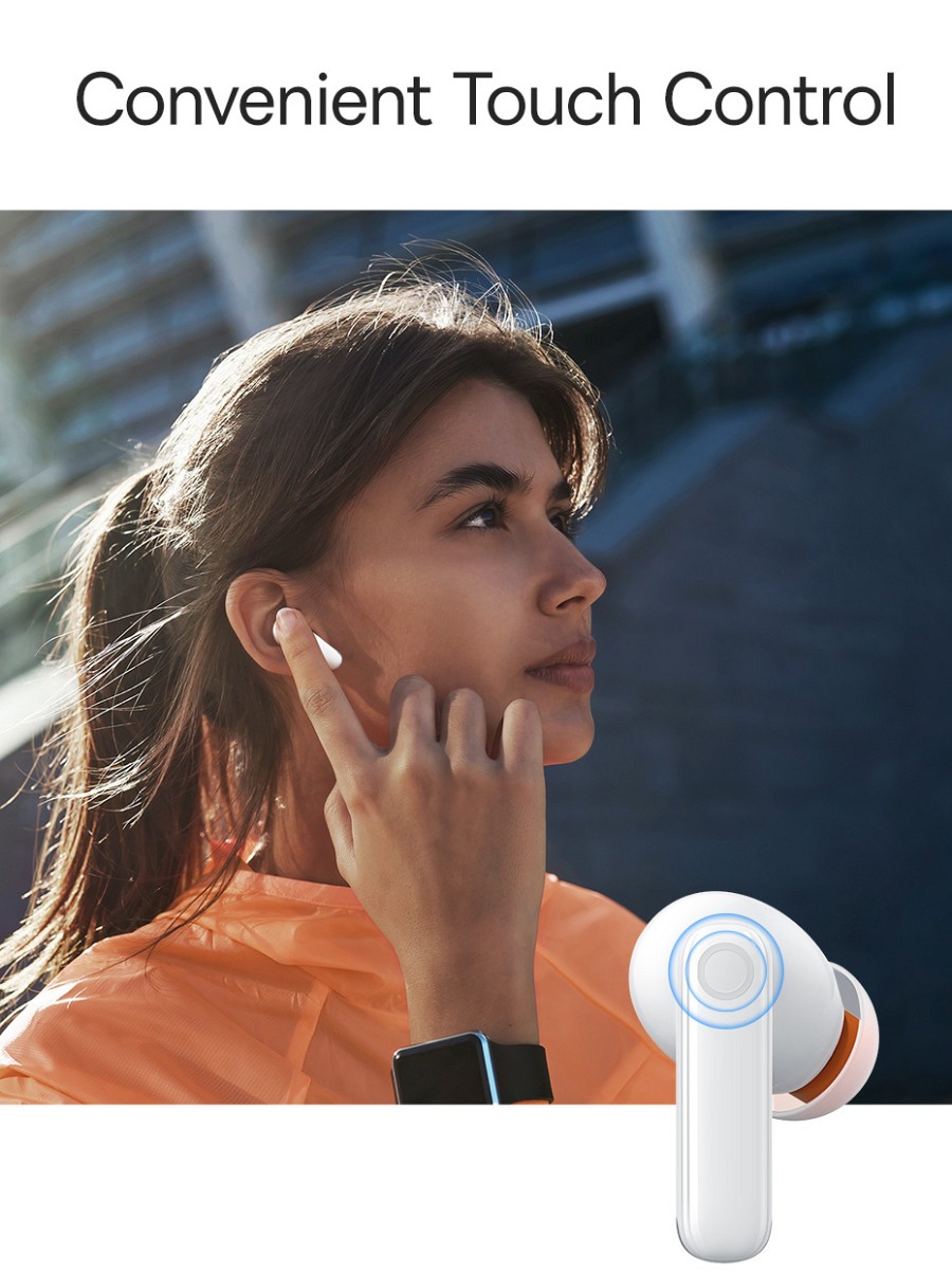 Baseus Headphones In Ear TWS ANC MZ10 Black