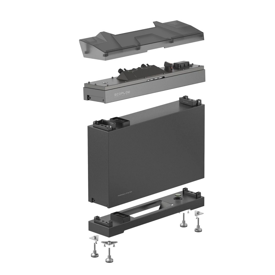 EcoFlow PowerOcean LFP Battery with Junction Box and Base (Bundle)