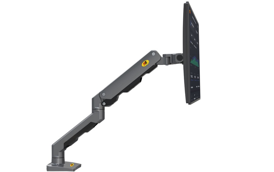 NBMounts G60 Single Arm Heavy Duty Desk Monitor Mount