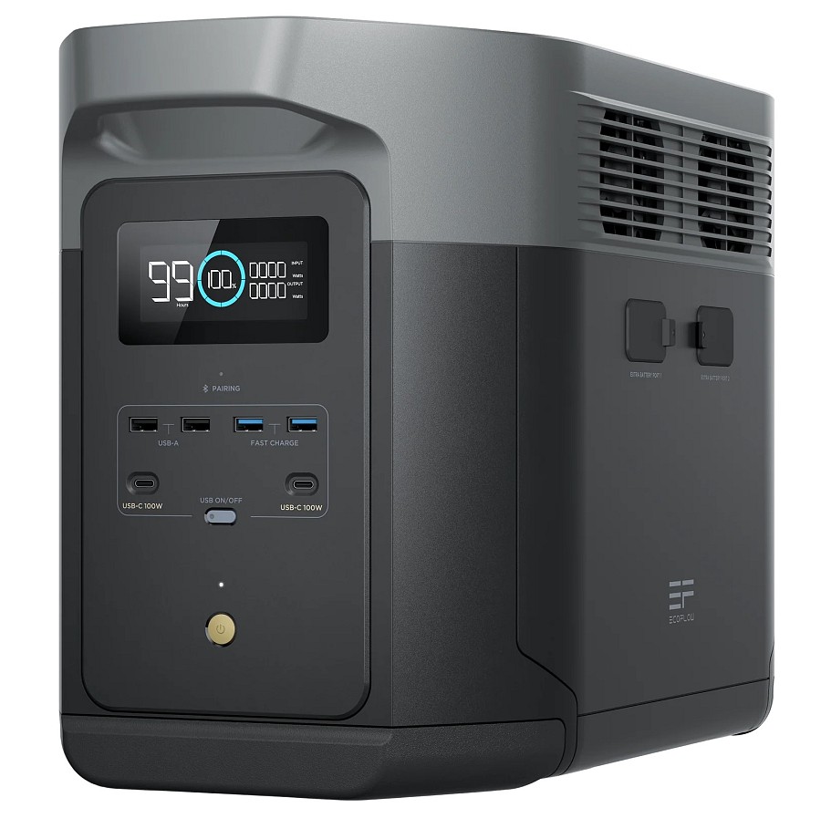 EcoFlow DELTA 2 MAX UK Portable Power Station 2400W