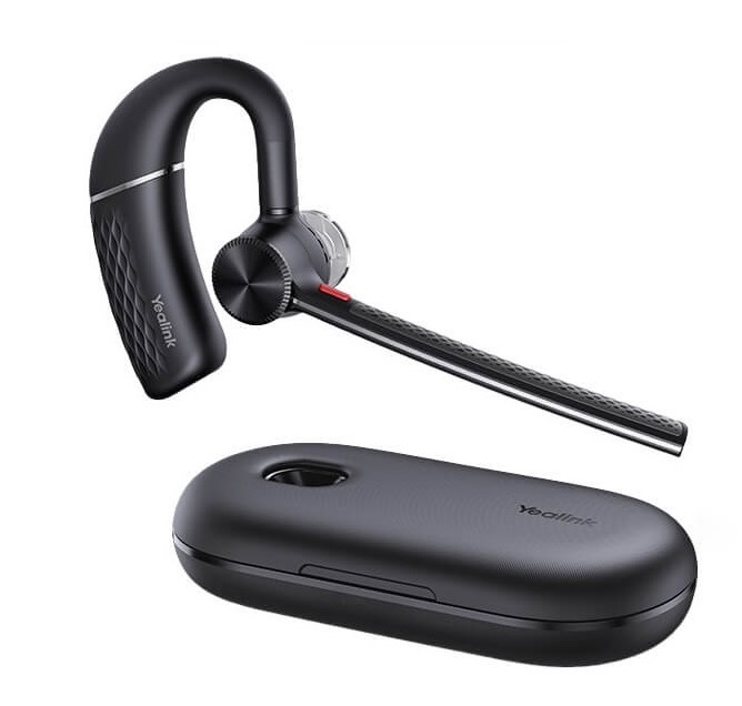 Yealink Headset Wireless Bluetooth 4-Mic NC with Charging Case BH71 Teams