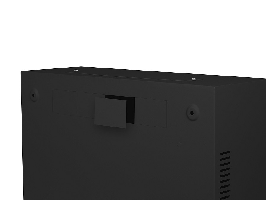 Lanberg 19 Low Profile Wall Rack 4U+3U Assembled Black