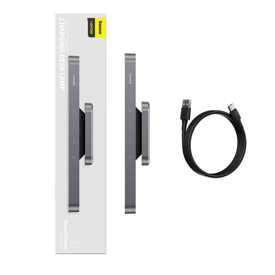 Baseus Magnetic Rechargeable LED Lamp DGXC-02 Grey