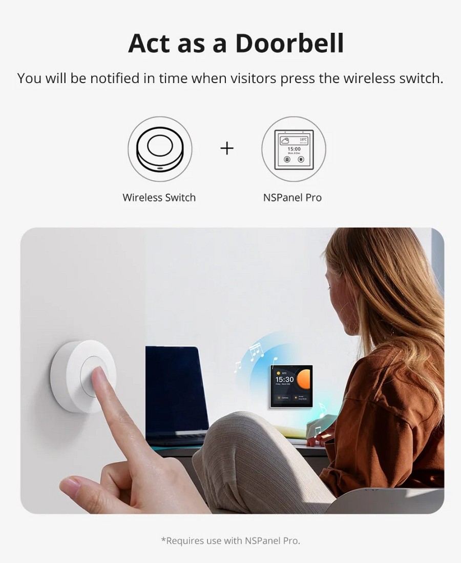 SONOFF Zigbee Smart Button SNZB-01P