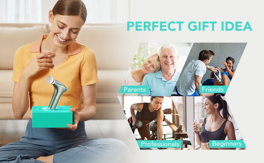 SKG Body Gun Massager for Athletes F7-E