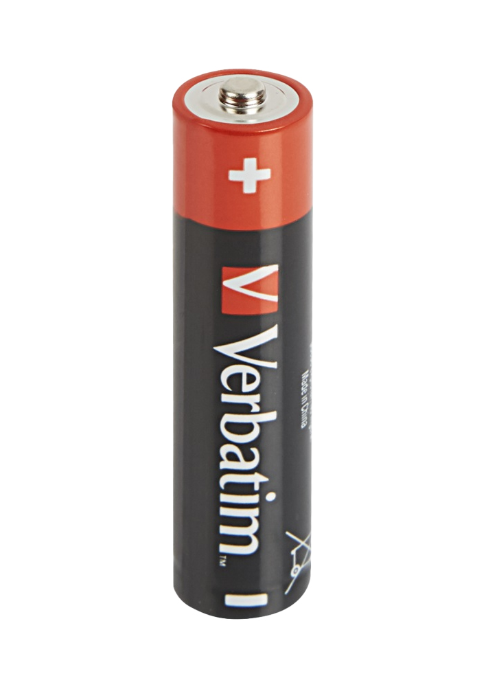 Verbatim Alkaline AAA 4pcs Batteries
