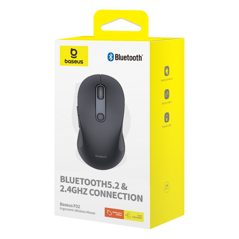 Baseus IT Mouse Wireless F02 Black