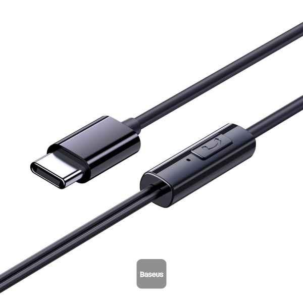 Baseus  Earphones Wired Type C Encok CZ11 Black