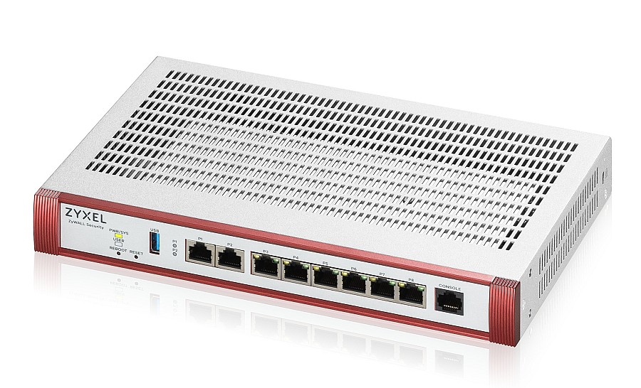 Zyxel Firewall UTM Easy VPN Cloud Managed with 1 YR Gold Security Pack License USGFLEX200H