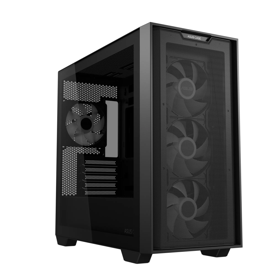 ASUS Gaming Case Micro ATX TG with 4xARGB Fans A21 PLUS Black