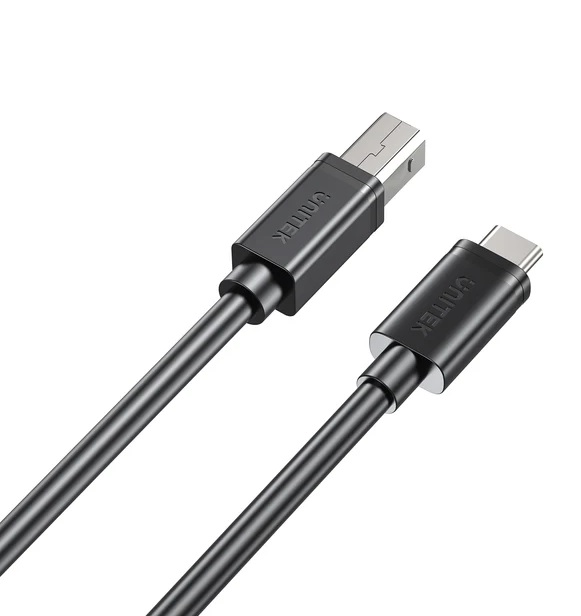 Unitek USB-C 2.0 to USB-B Printer Cable 1.0m