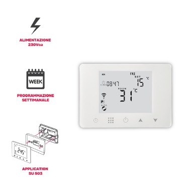 GBC HeyTermo Smart WiFi Thermostat with Display