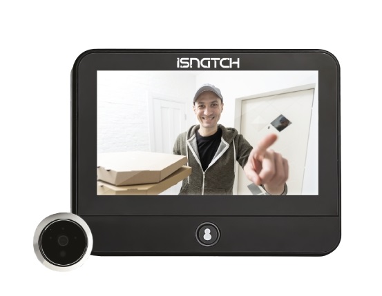 GBC HeyDoor Smart WiFi Peephole with Monitor 4.3