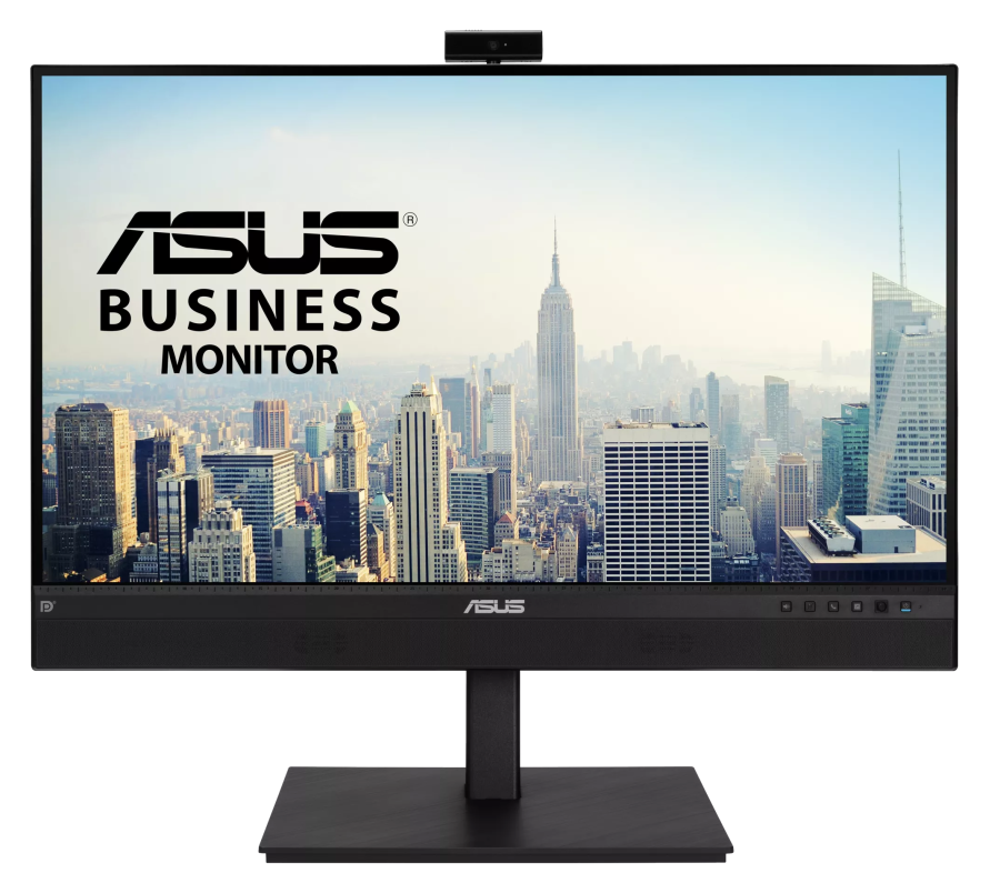 ASUS Monitor VideoConferencing 27 2K 60Hz Ergonomic Webcam Speakers AI Microphone BE27ACSBK