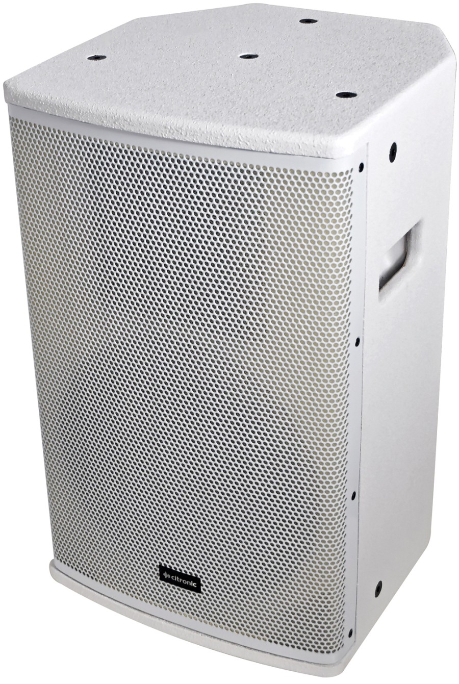 Citronic CUBA-8W 8 Full-Range MDF Passive Speaker 500W White 178.739UK