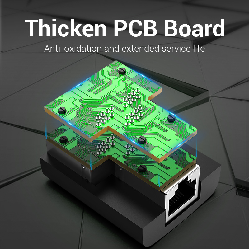 Vention NETWORK Adaptor 1 to 2 RJ45 Splitter IPTB0