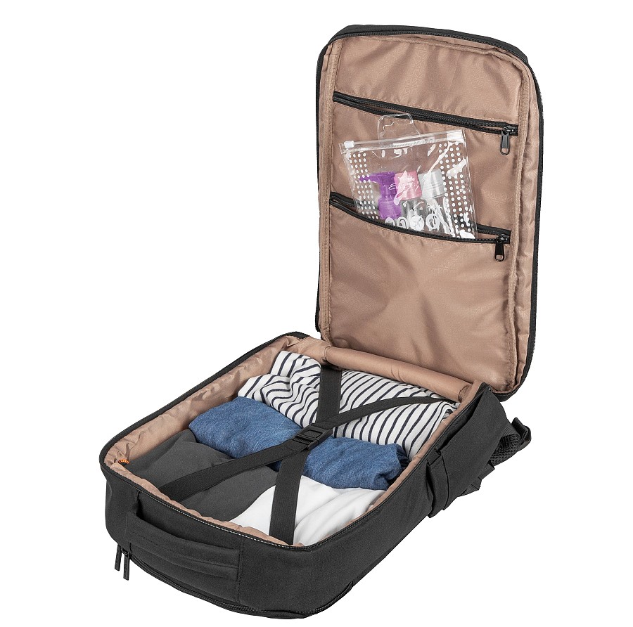 Natec Laptop Backpack 15.6 19L Black CAMEL LITE