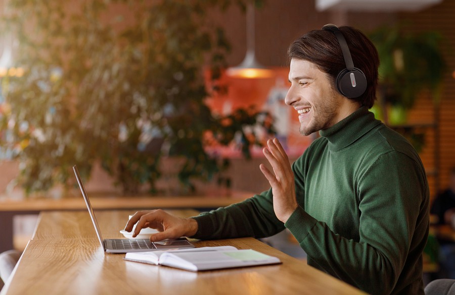 Yealink Headset Wireless Bluetooth 3-Mic NC with B/T Dongle BH70 Mono Teams