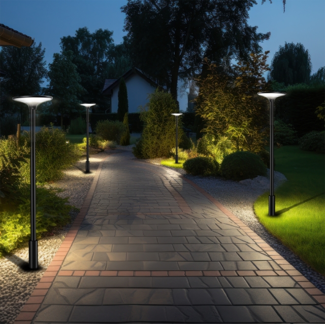 GBC DOGI LED L-SOLAR 100W Pole Mounted LED Light