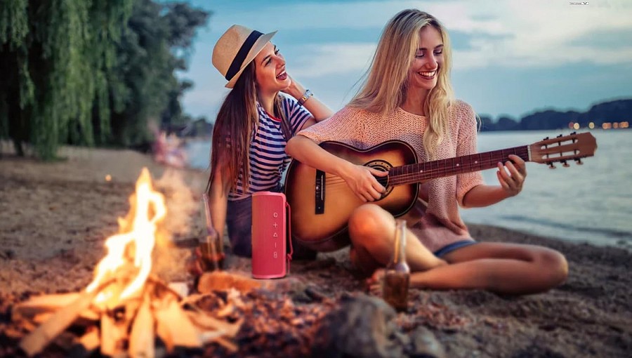 HiFuture Portable BT Speaker RIPPLE IPX7 30W Black