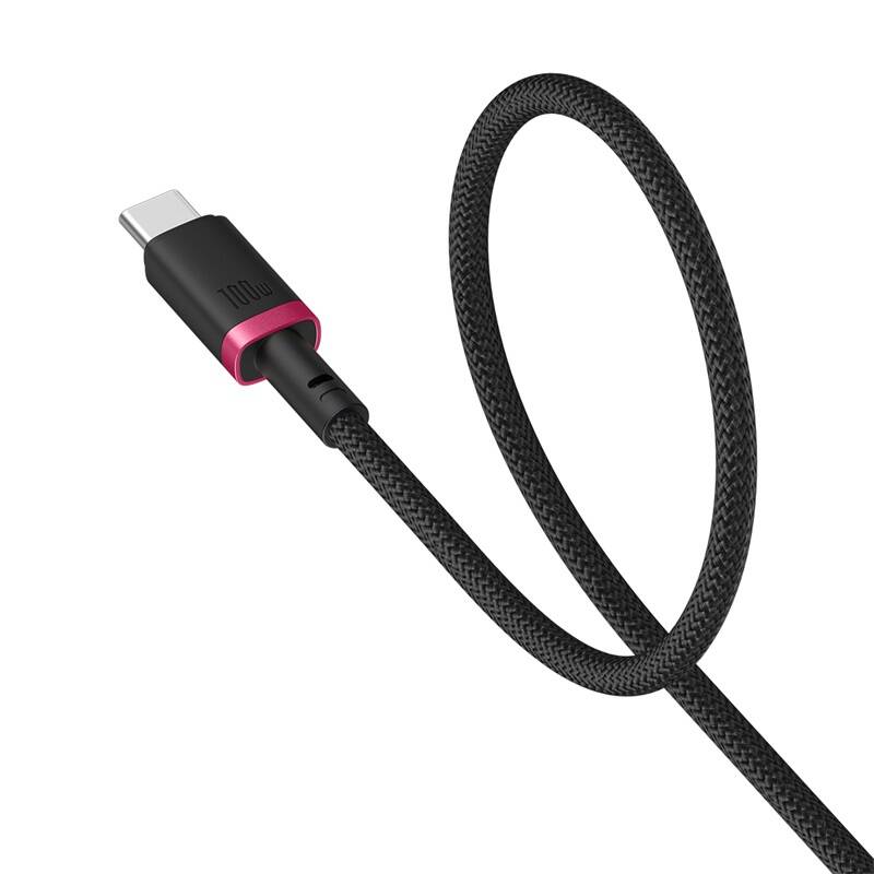 Baseus Cable USB-C to USB-C Dura Braided 2.0m 100W Black+Red