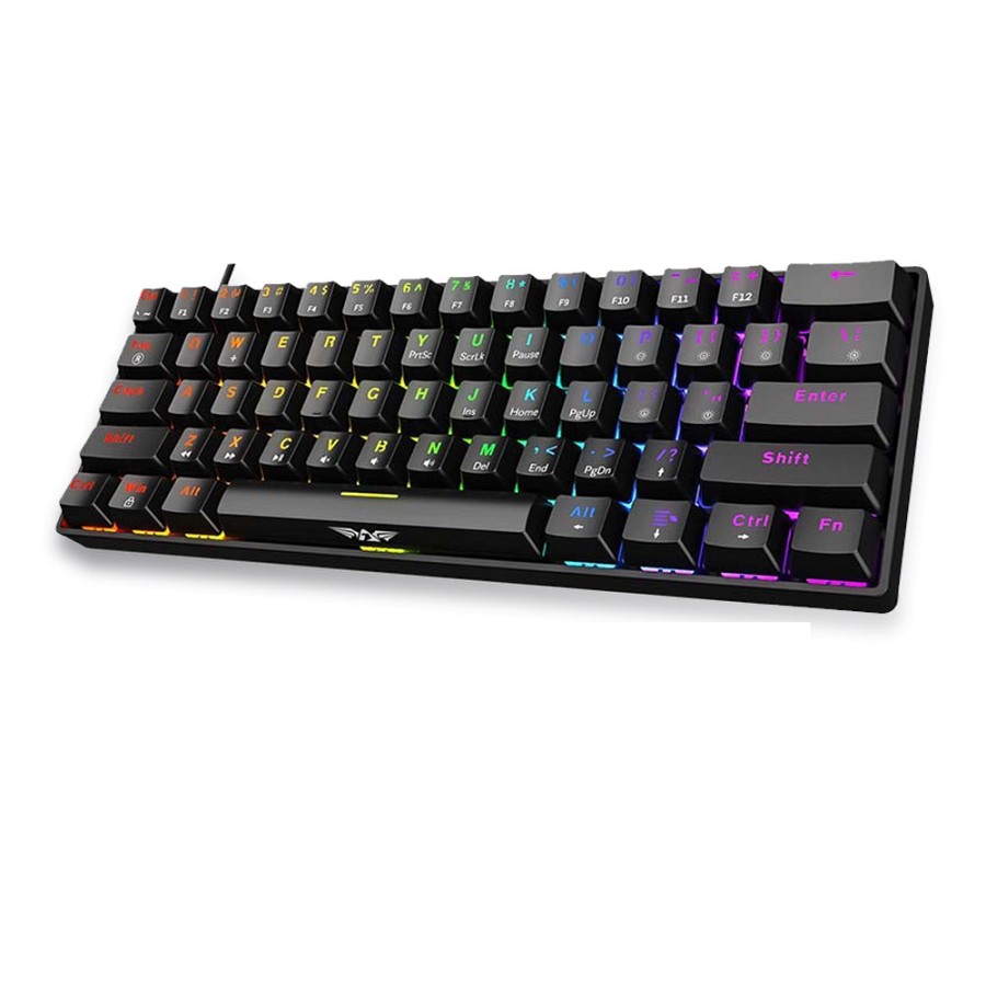 Armaggeddon MKA-1C NEX Black Mechanical Gaming Keyboard 61 Tactile (Brown) Keys