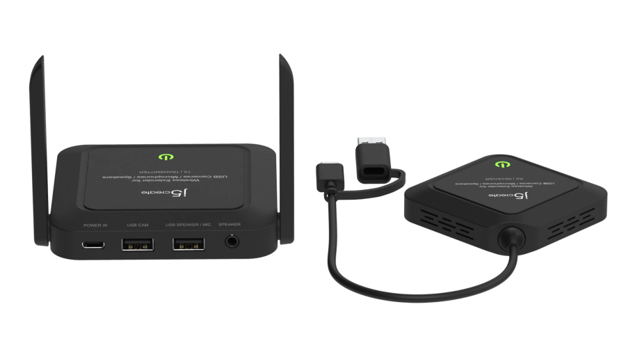 j5create Wireless Extender for USB Cameras/Microphones/Speakers JVW120