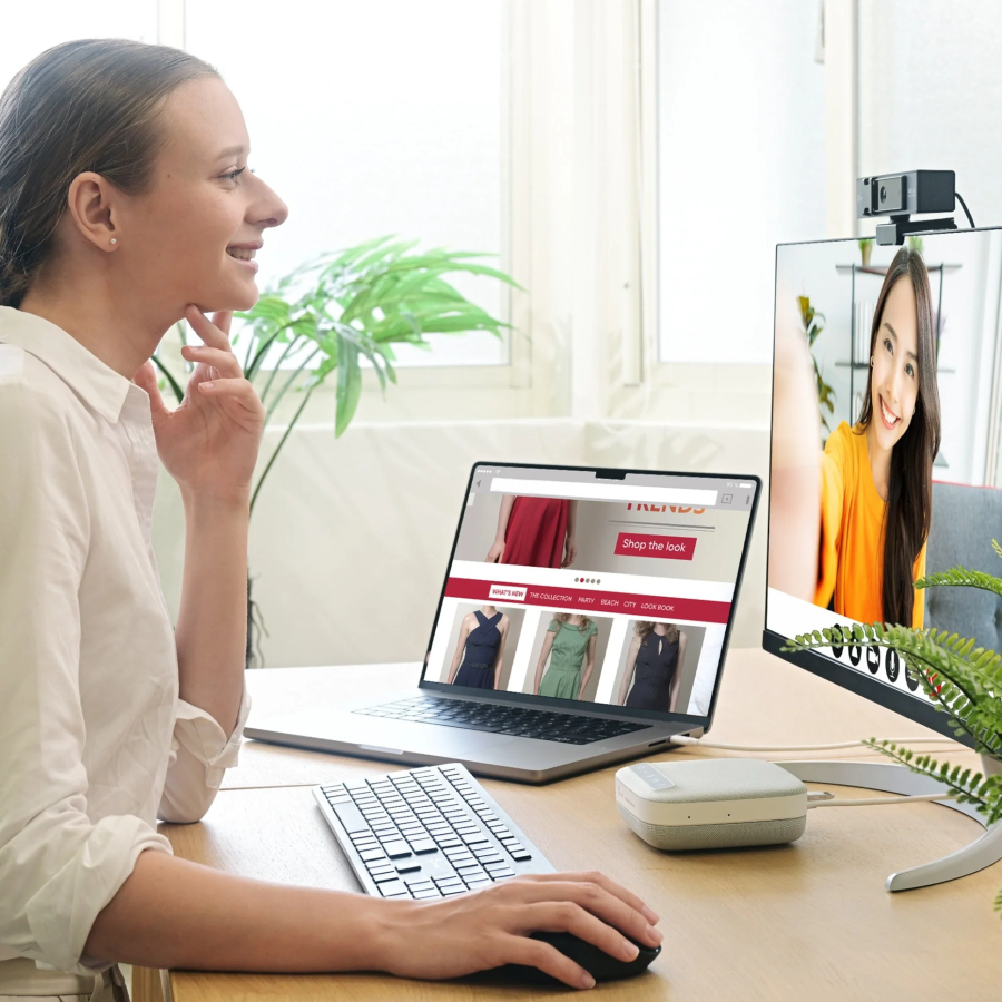 j5create Conference Speakerphone USB-C Dock 4K RJ45/USB/PD JCDS335