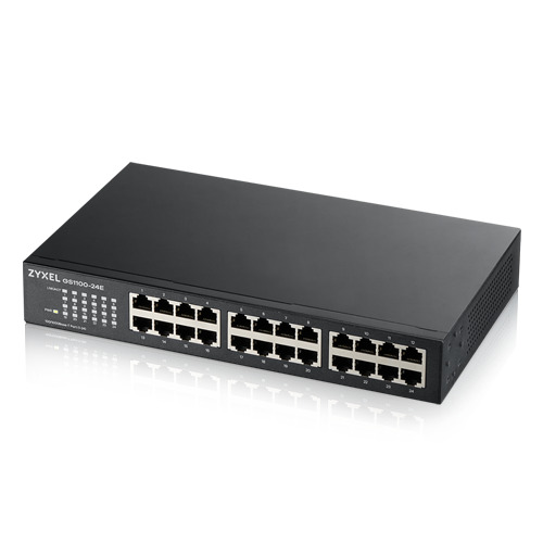 Zyxel Switch Gigabit Ethernet 24-Port R/M UK Plug GS1100-24E
