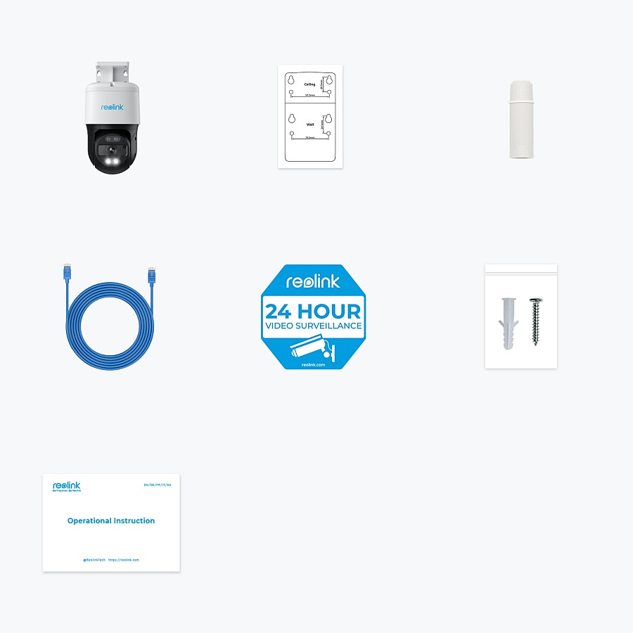 Reolink POE IP PT Camera 8MP With Spotlight RLC-830A (P830)