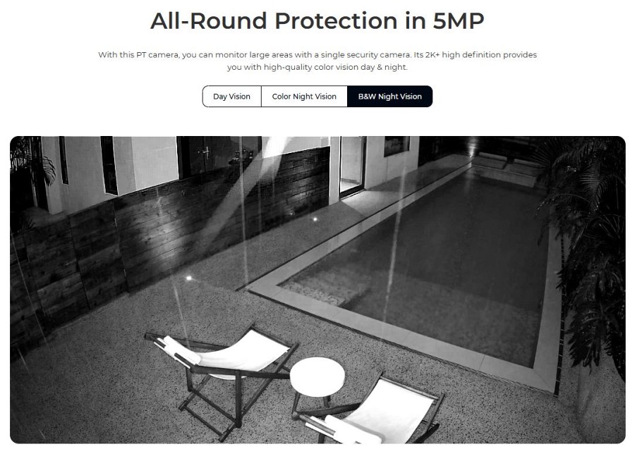 Reolink BP Outdoor Battery Camera 5MP PTZ ARGUS PT Dual (B430)