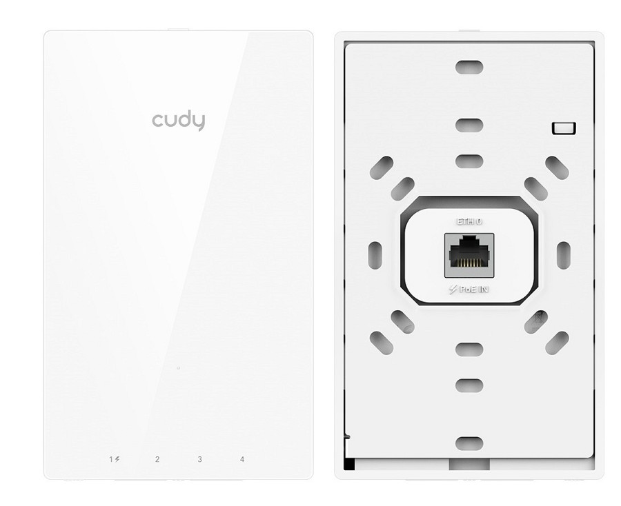 Cudy Access Point Wall-Plate AX3000 Dual Band Wi-Fi 6 AP3000